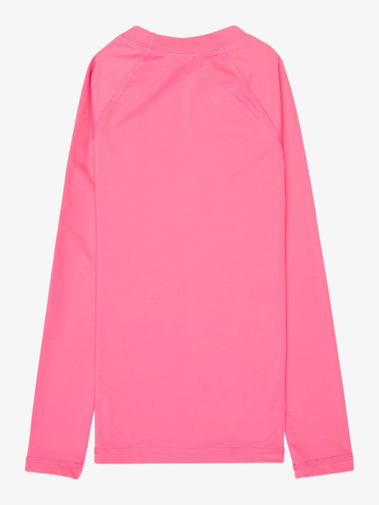 Roxy Kids' Whole Hearted LS Rash Vest Sangria Sunset ERGWR03490-MLW0