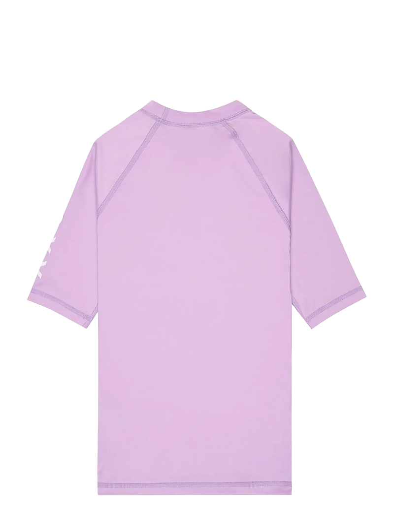 Load image into Gallery viewer, Roxy Kids' Whole Hearted SS Rash Vest Crocus Petal ERGWR03491-PKL0
