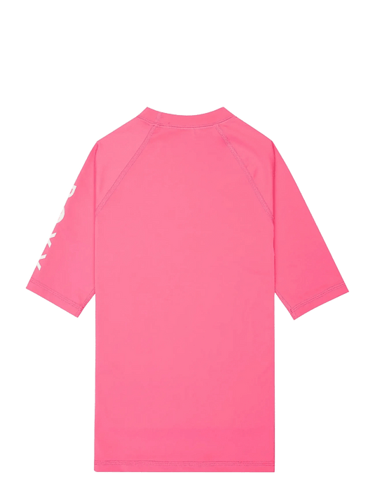 Roxy Kids' Whole Hearted SS Rash Vest Sangria Sunset ERGWR03491-MLW0