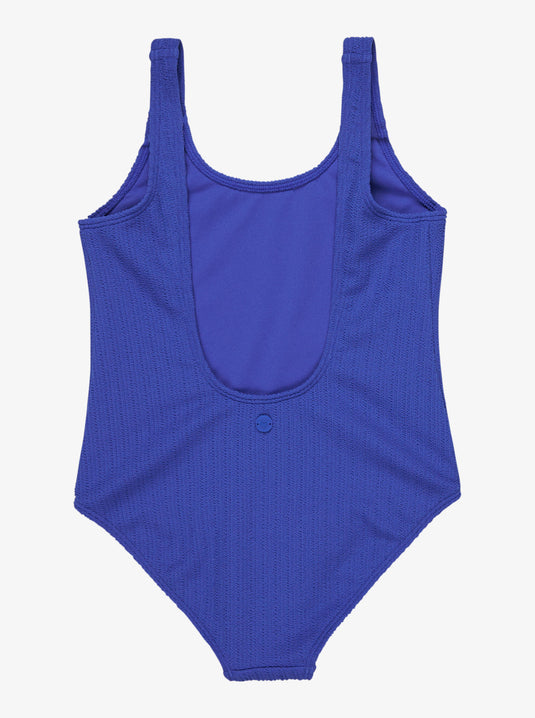 Roxy Kid's Aruba One Piece Swimsuit Dazzling Blue ERGX103212-PPM0
