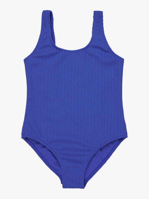 Load image into Gallery viewer, Roxy Kid&#39;s Aruba One Piece Swimsuit Dazzling Blue ERGX103212-PPM0
