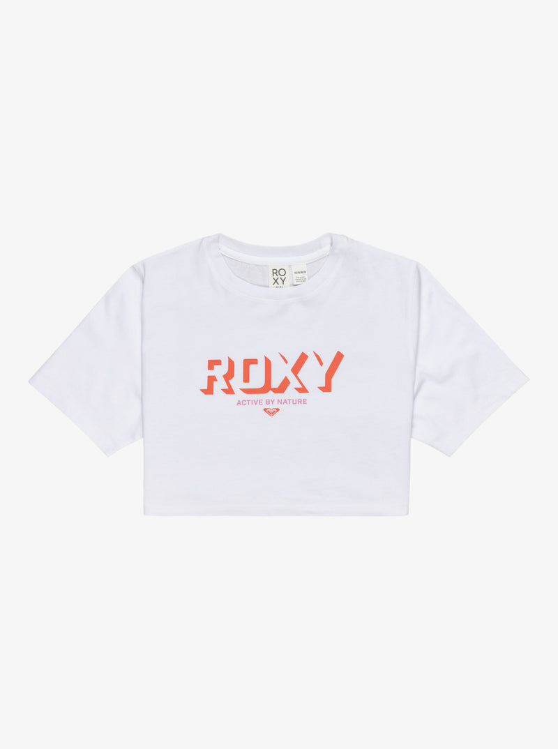 Load image into Gallery viewer, Roxy Kids&#39; Active Teenager T-Shirt (4-16 years) Bright White ERGZT04105_WBB0
