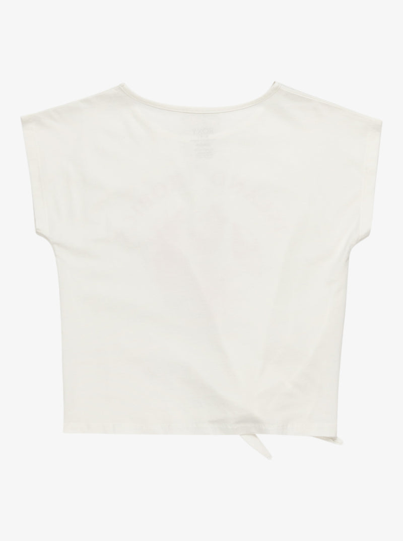 Load image into Gallery viewer, Roxy Kids&#39; Pura Playa T-Shirt (8-16 years) Egret ERGZT04120_WBS0
