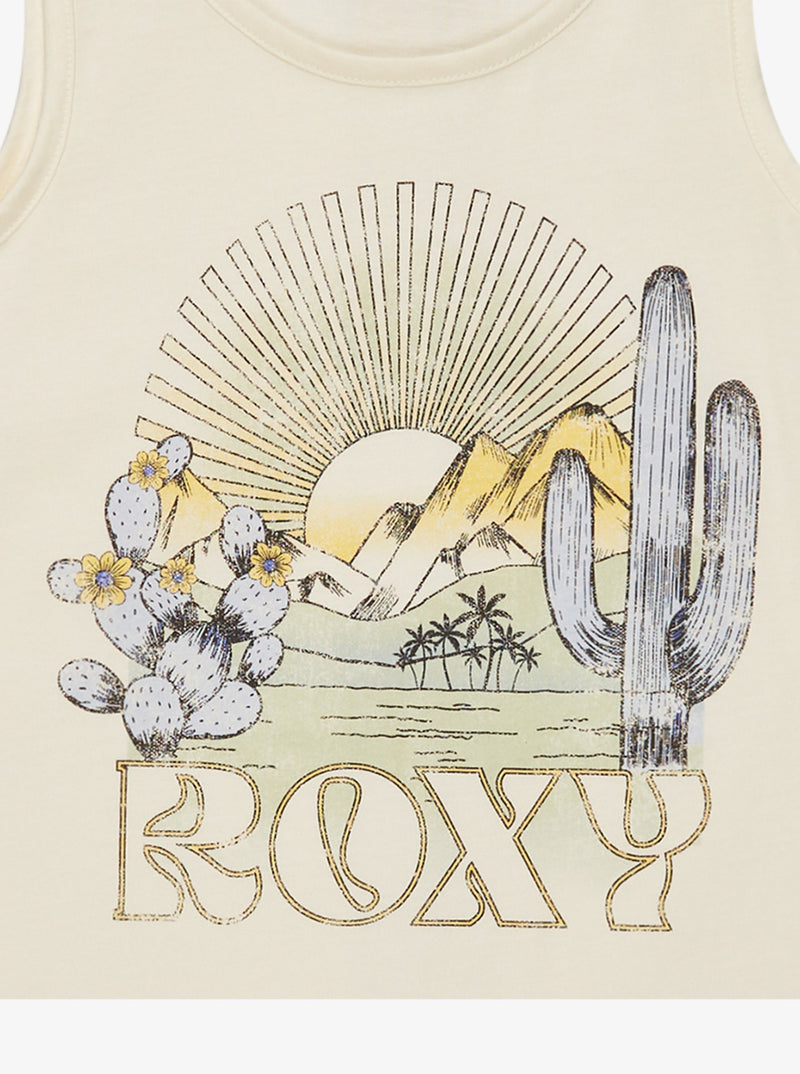 Load image into Gallery viewer, Roxy Kids&#39; There Is Life Vintage Tank (8-16 years) Egret ERGZT04122_WBS0

