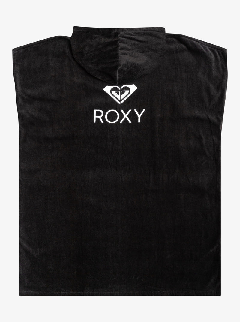 Load image into Gallery viewer, Roxy Women&#39;s Sunny Joy Poncho Towel Black ERJAA04260-KVJ0
