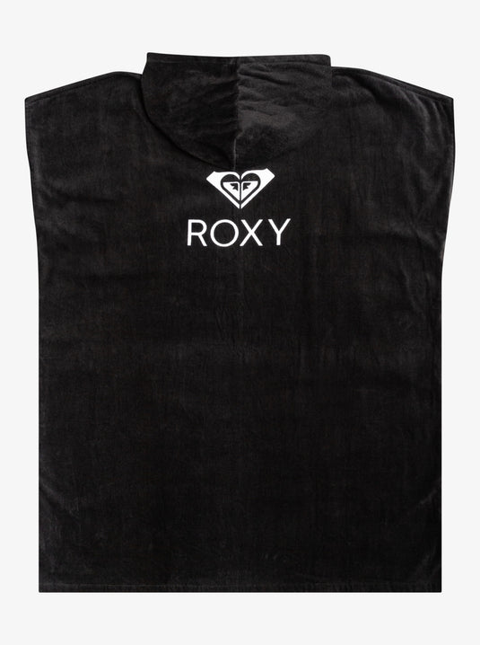 Roxy Women's Sunny Joy Poncho Towel Black ERJAA04260-KVJ0