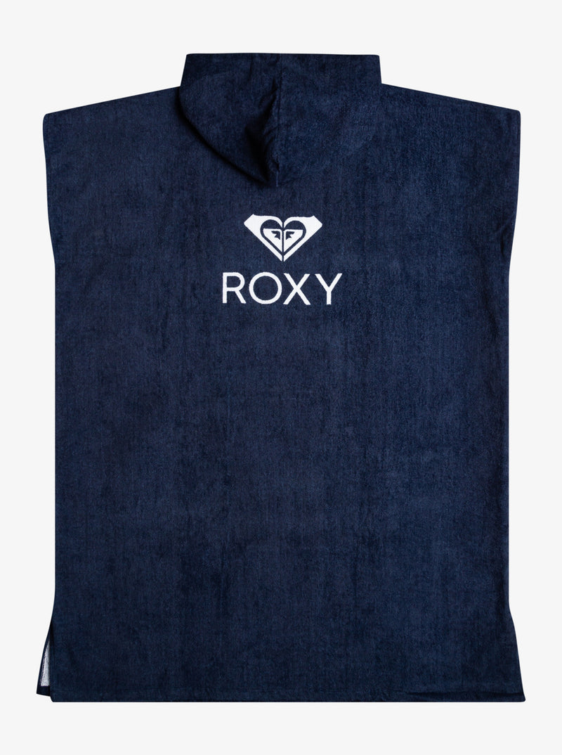 Load image into Gallery viewer, Roxy Women&#39;s Sunny Joy Poncho Towel Mood Indigo ERJAA04260-BSP0
