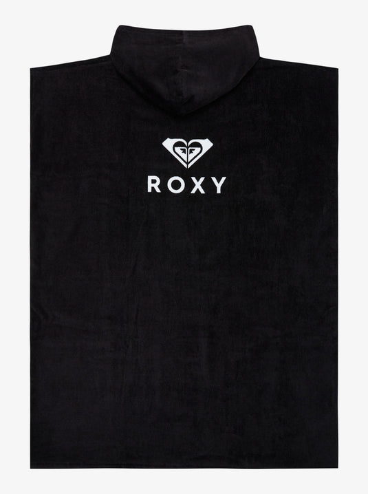 Roxy Women's Sunny Joy Poncho Towel Anthracite ERJAA04260-KVJ0