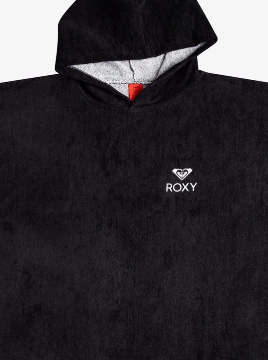 Roxy Women's Sunny Joy Poncho Towel Anthracite ERJAA04260-KVJ0