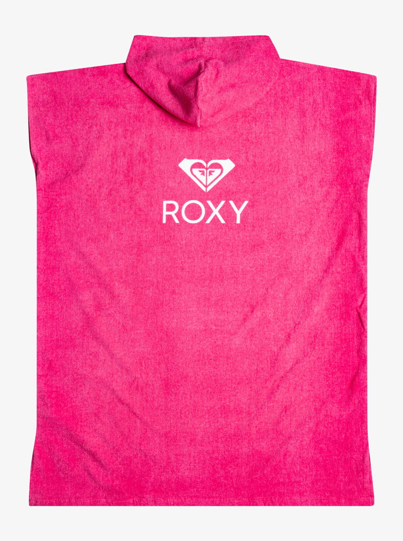 Load image into Gallery viewer, Roxy Women&#39;s Sunny Joy Poncho Towel Shocking Pink ERJAA04260-MJY0
