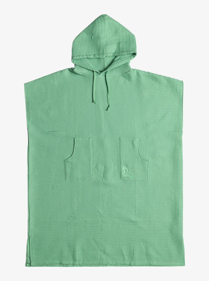 Load image into Gallery viewer, Roxy Women&#39;s Barrel Angel Poncho Towel Zephyr Green ERJAA04264-GHW0
