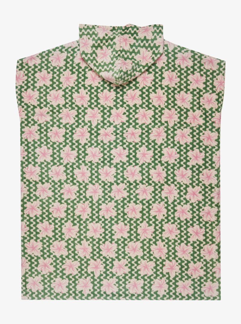 Load image into Gallery viewer, Roxy Women&#39;s Stay Magical Poncho Towel 151x83cm Basil Party Waves Yw ERJAA04357_GHZ5

