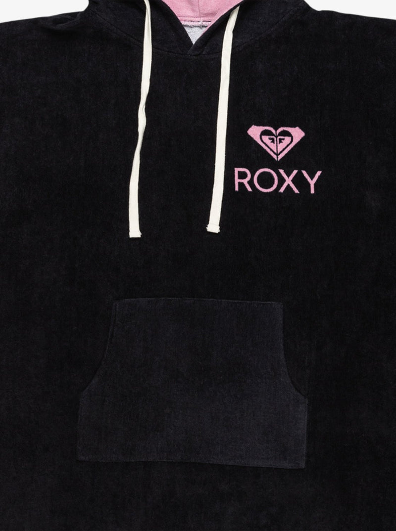 Load image into Gallery viewer, Roxy Women&#39;s Infinite Lagoon Poncho Towel Anthracite ERJAA04358-KVJ0
