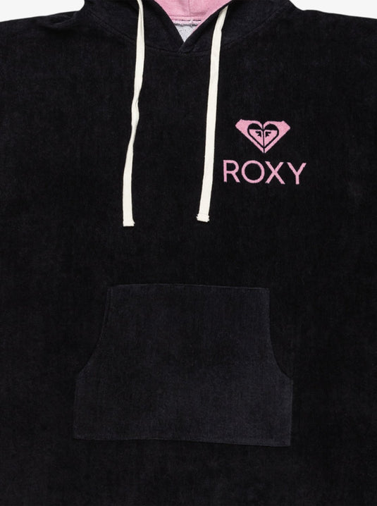 Roxy Women's Infinite Lagoon Poncho Towel Anthracite ERJAA04358-KVJ0