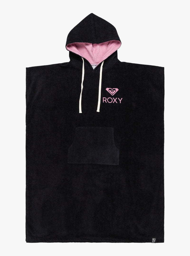 Load image into Gallery viewer, Roxy Women&#39;s Infinite Lagoon Poncho Towel Anthracite ERJAA04358-KVJ0
