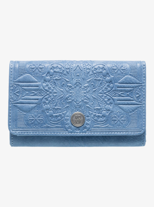 Roxy Women's Crazy Diamond Tri-Fold Wallet Grapemist ERJAA04362-PJB0