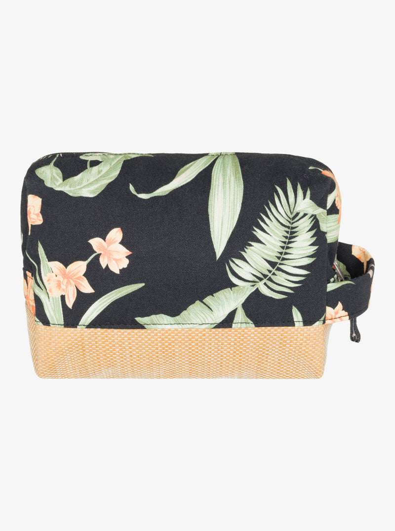 Load image into Gallery viewer, Roxy Women&#39;s Misty Jetties Beach Pouch Anthracite Island Escape ERJAA04372-KVJ3
