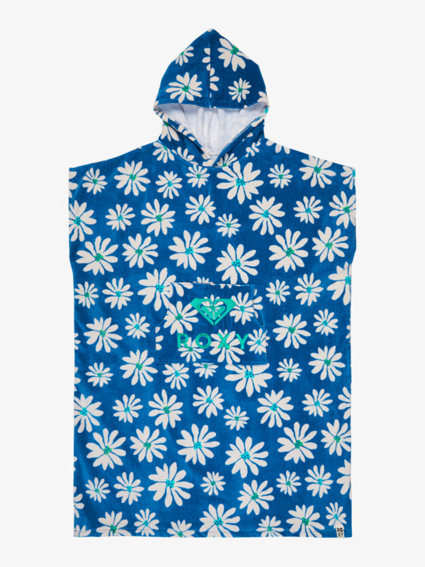 Load image into Gallery viewer, Roxy Women's Stay Magical Printed Poncho Coconut Milk Flower Soul ERJAA04433-XBBK

