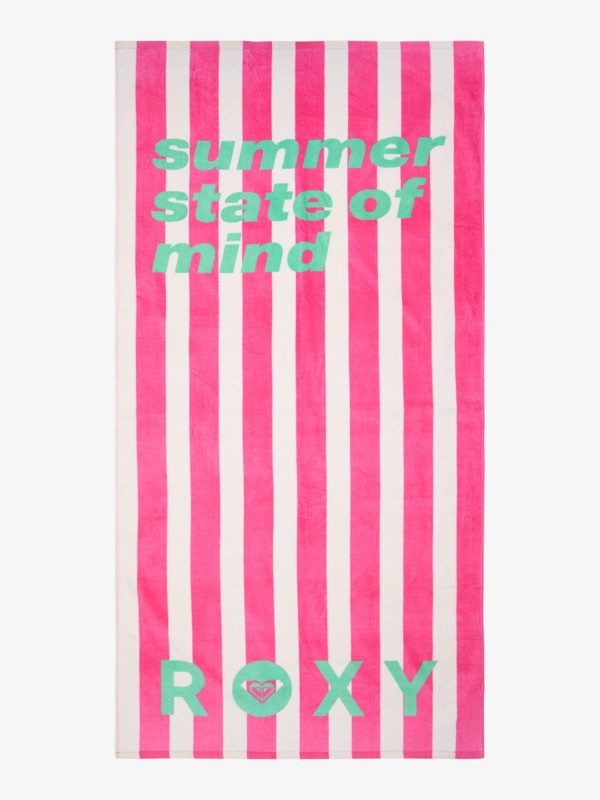 Load image into Gallery viewer, Roxy Women's Trouble In Town Beach Towel 160-80cm Sangria Sunset ERJAA04463-MLW0
