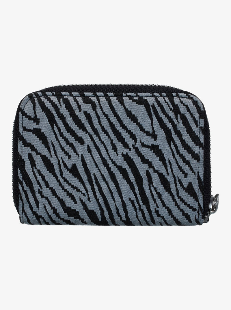 Load image into Gallery viewer, Roxy Women's Urban Party Zip Wallet Anthracite ERJAA04476-KVJ0
