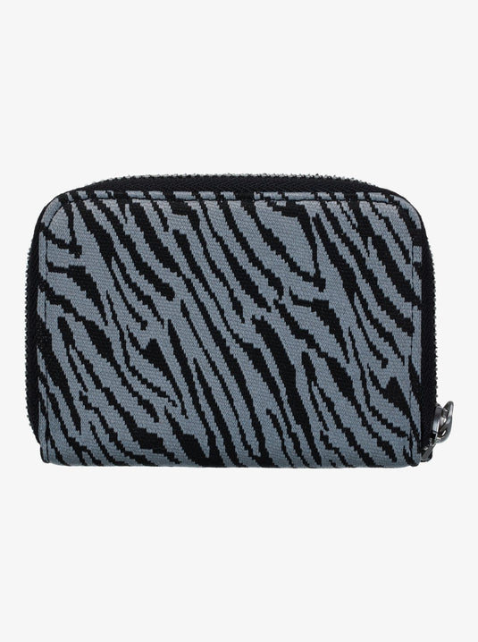 Roxy Women's Urban Party Zip Wallet Anthracite ERJAA04476-KVJ0