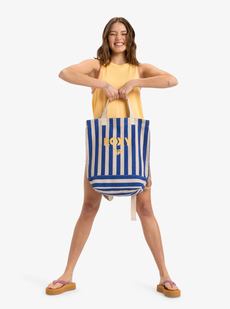 Load image into Gallery viewer, Roxy Women&#39;s Fairy Beach Backpack Dazzling Blue ERJBP04848_PPM0
