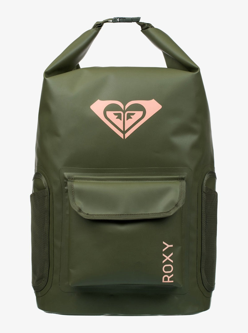 Load image into Gallery viewer, Roxy Women's Need It Medium Backpack Oil Green ERJBP04888-GLD0
