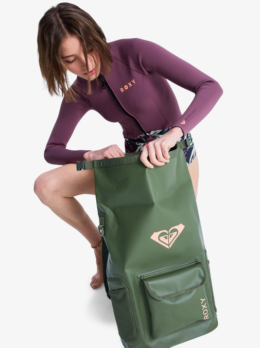 Roxy Women's Need It Medium Backpack Oil Green ERJBP04888-GLD0