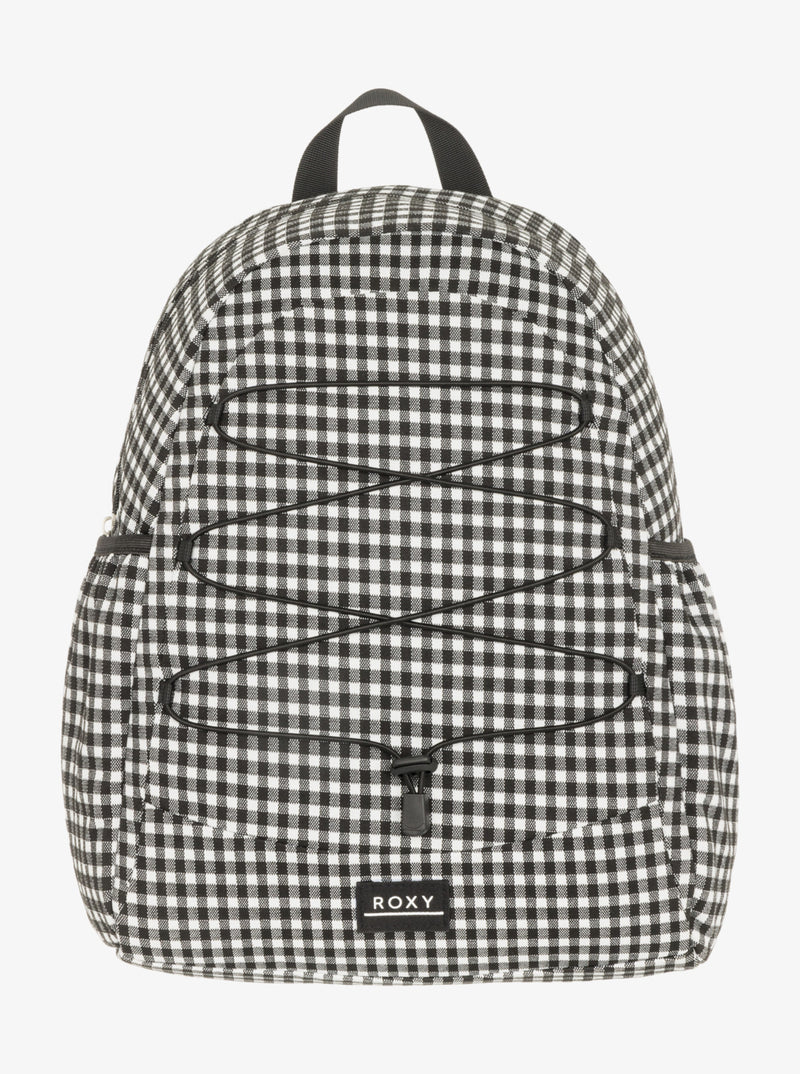 Load image into Gallery viewer, Roxy Women&#39;s Urban Party Medium Backpack Anthracite ERJBP04905-KVJ0
