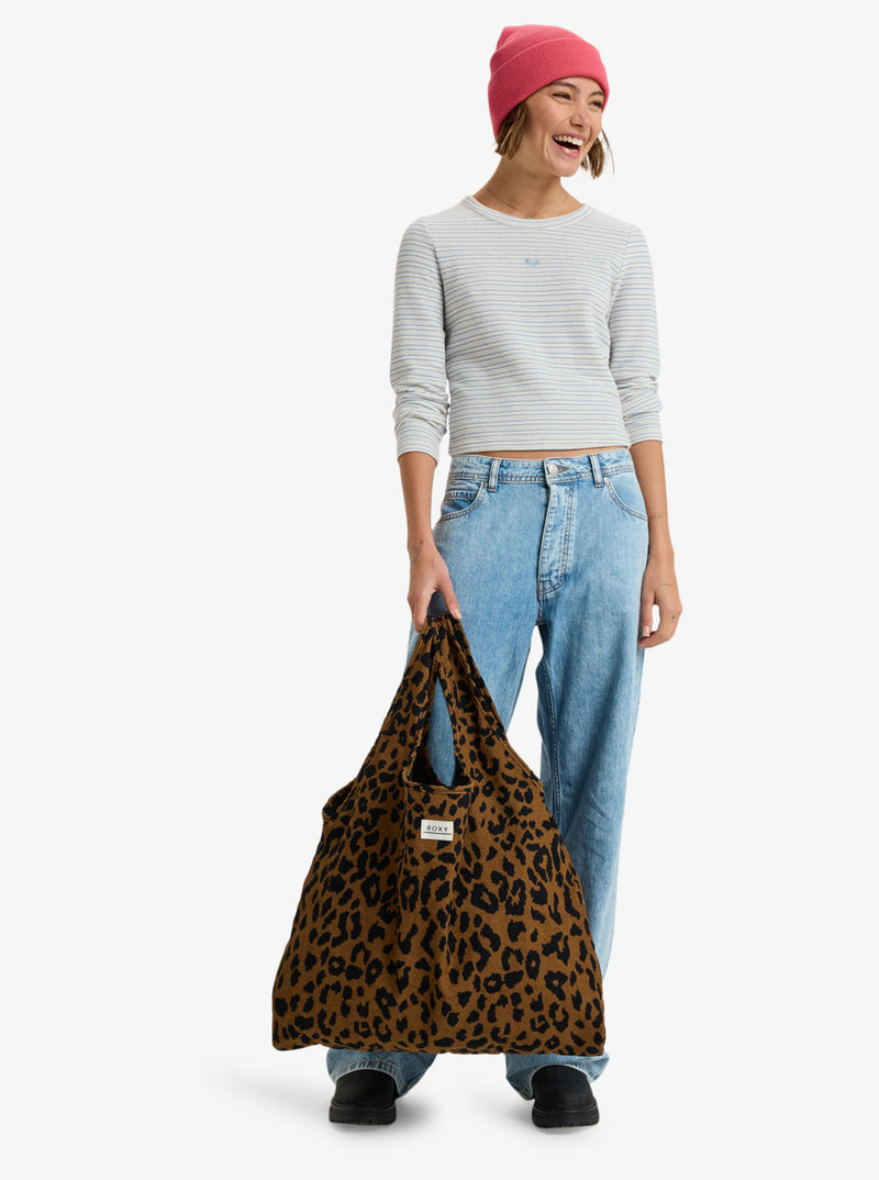 Load image into Gallery viewer, Roxy Women&#39;s Urban Party Tote Bag Woodsmoke ERJBP04911-CMA0
