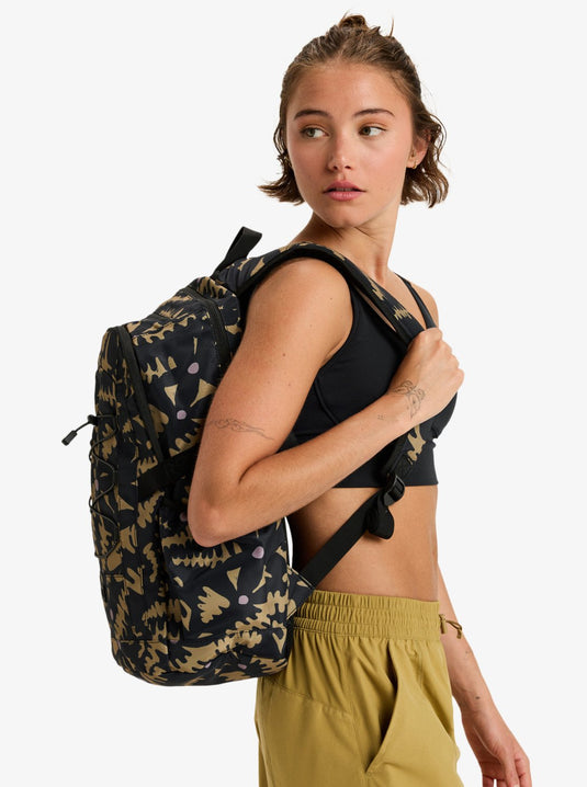 Roxy Women's Jayjay Active Medium Backpack Anthracite Big Flowers ERJBP04938-KVJ3