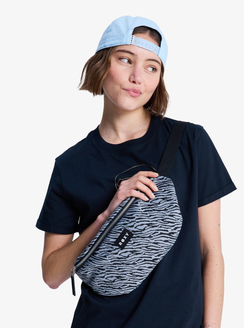 Load image into Gallery viewer, Roxy Women's Urban Party Bum Bag Anthracite ERJBP04971-KVJ0
