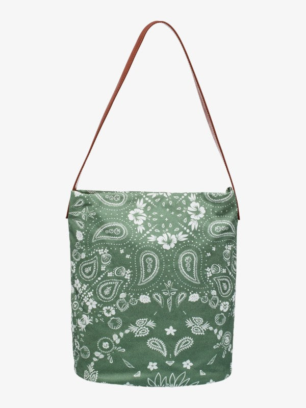 Load image into Gallery viewer, Roxy Women's Levitating Purse Shoulder Bag Oil Green Boho Bandana ERJBP04983-XGWB
