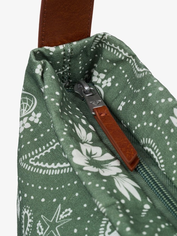 Load image into Gallery viewer, Roxy Women's Levitating Purse Shoulder Bag Oil Green Boho Bandana ERJBP04983-XGWB
