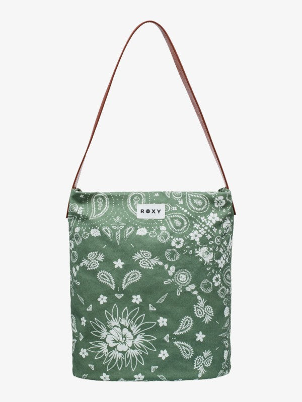 Load image into Gallery viewer, Roxy Women's Levitating Purse Shoulder Bag Oil Green Boho Bandana ERJBP04983-XGWB
