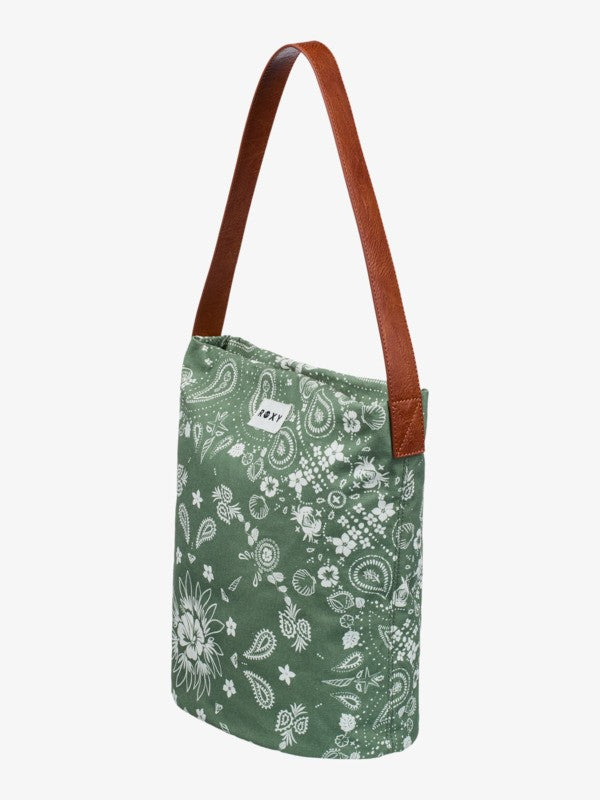 Load image into Gallery viewer, Roxy Women's Levitating Purse Shoulder Bag Oil Green Boho Bandana ERJBP04983-XGWB
