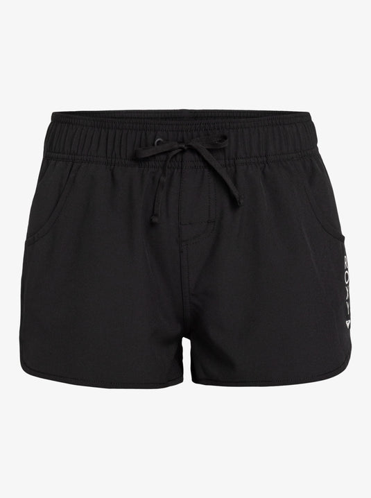 Roxy Women's Wave 2" Board Shorts Anthracite ERJBS03298-KVJ0