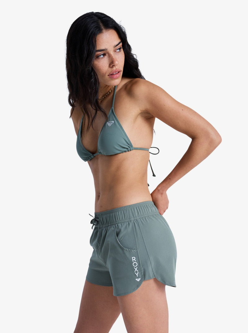 Load image into Gallery viewer, Roxy Women's Wave 2" Board Shorts Agave Green ERJBS03298-GZC0
