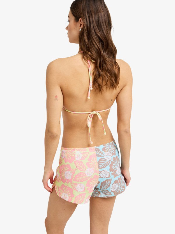 Load image into Gallery viewer, Roxy Women's To Dye For 3-Inch Bordshorts Brownie Hibiscus Hype ERJBS03345-CME6
