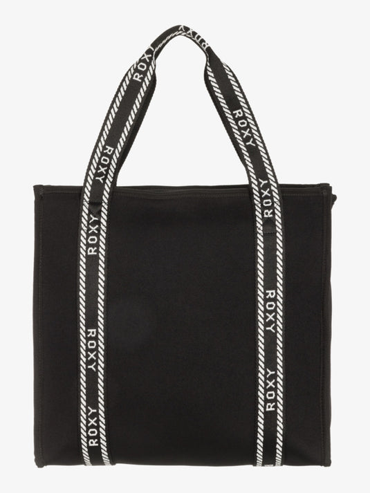 Roxy Women's Pink Guava Tote Bag Anthracite ERJBT03408-KVJ0