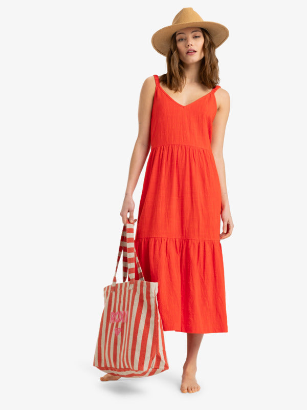 Load image into Gallery viewer, Roxy Women&#39;s Fairy Beach Tote Bag Emberglow ERJBT03409_NKN0
