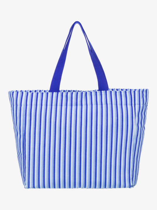 Roxy Women's Crowded Beachfront Tote Bag Dazzling Blue ERJBT03412 _PPM0