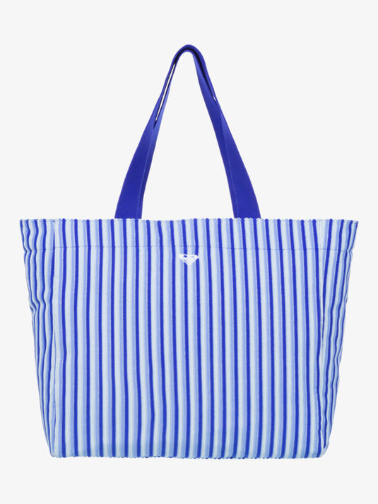 Roxy Women's Crowded Beachfront Tote Bag Dazzling Blue ERJBT03412 _PPM0