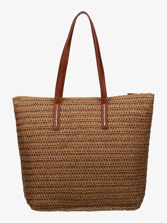 Roxy Women's In The Tropics Beach Bag Brownie ERJBT03419-CME0