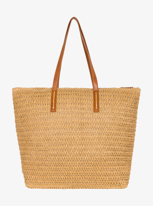 Roxy Women's In The Tropics Tote Bag Natural ERJBT03419_YEF0