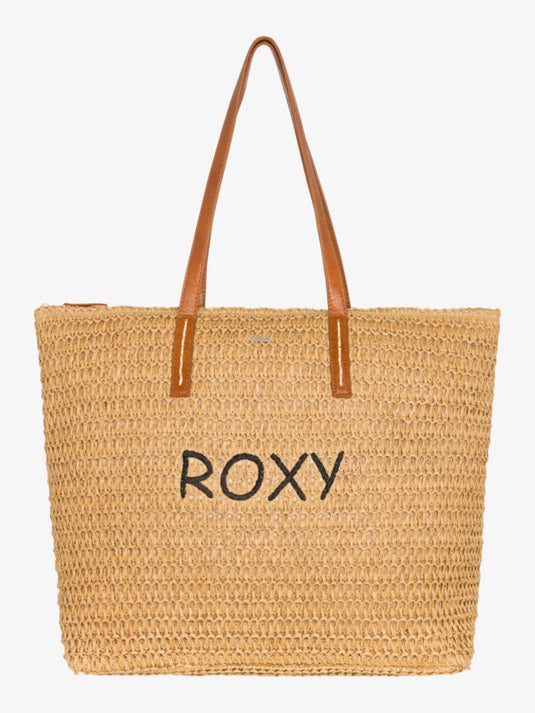 Roxy Women's In The Tropics Tote Bag Natural ERJBT03419_YEF0