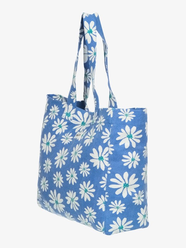 Load image into Gallery viewer, Roxy Women's Anti Bad Vibes Tote Bag Coconut Milk Flower Soul ERJBT03431-XBBK

