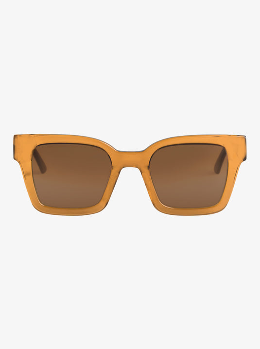 Roxy Women's Nicky Sunglasses Shiny Honey/Brown ERJEY03148-XYYC