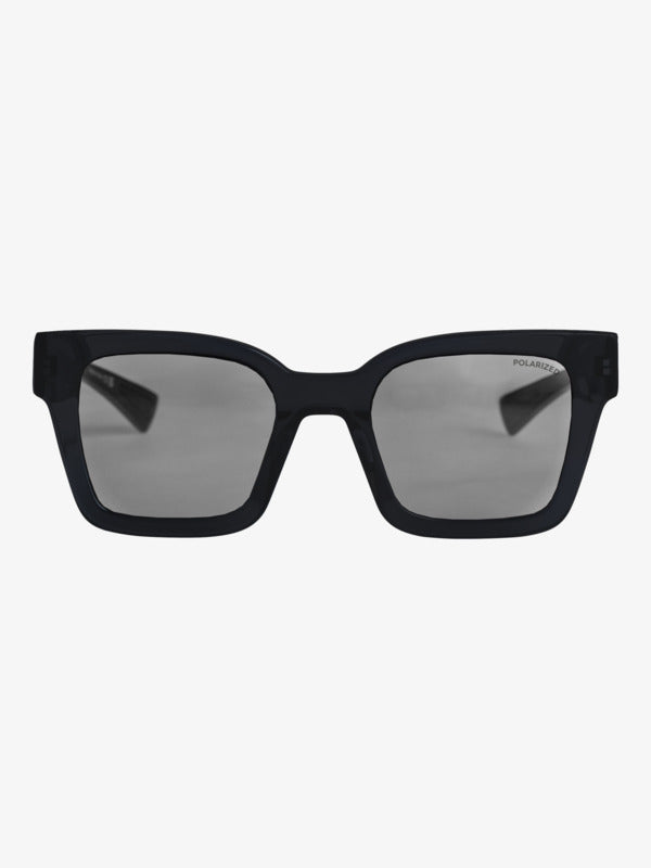 Load image into Gallery viewer, Roxy Women&#39;s Nicky Polarized Sunglasses Black/Grey Plz ERJEY03149_XKSK
