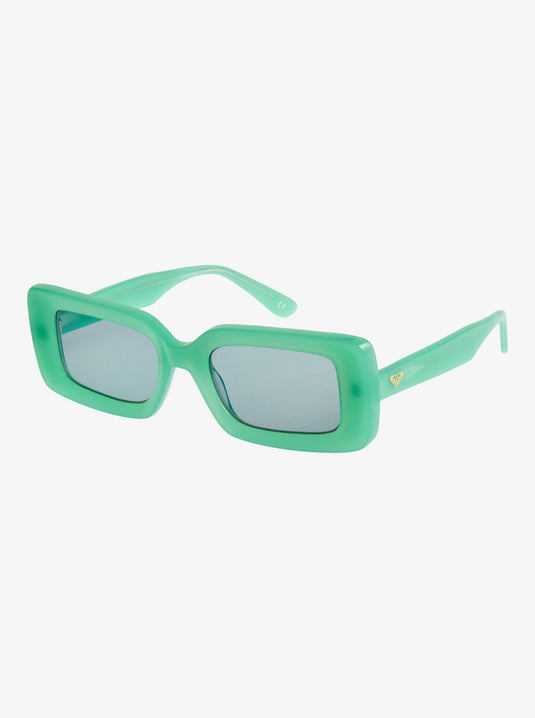 Roxy Women's Cascade Sunglasses Shiny Mint/Grey ERJEY03151-XGKK